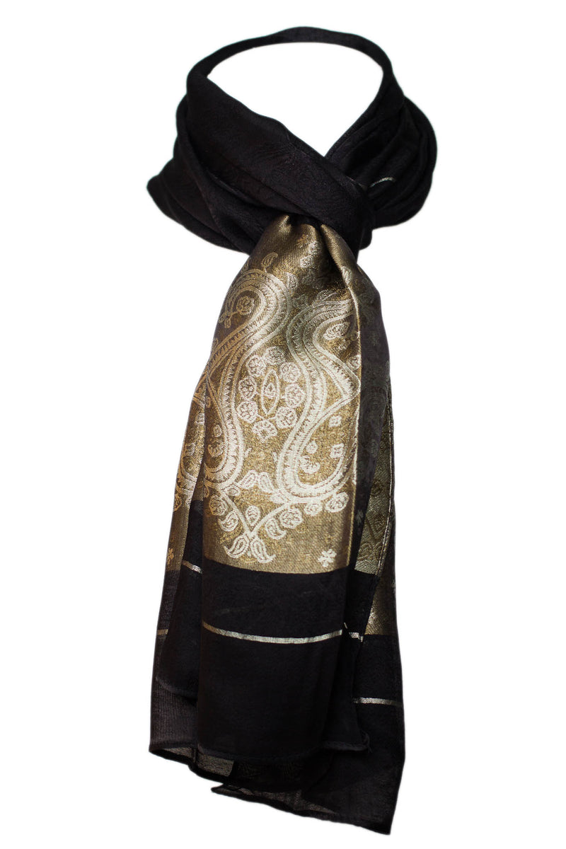 Silk Scarf, Silk Hair Wrap, Silk Scarf Styling, Floral Silk Scarf –